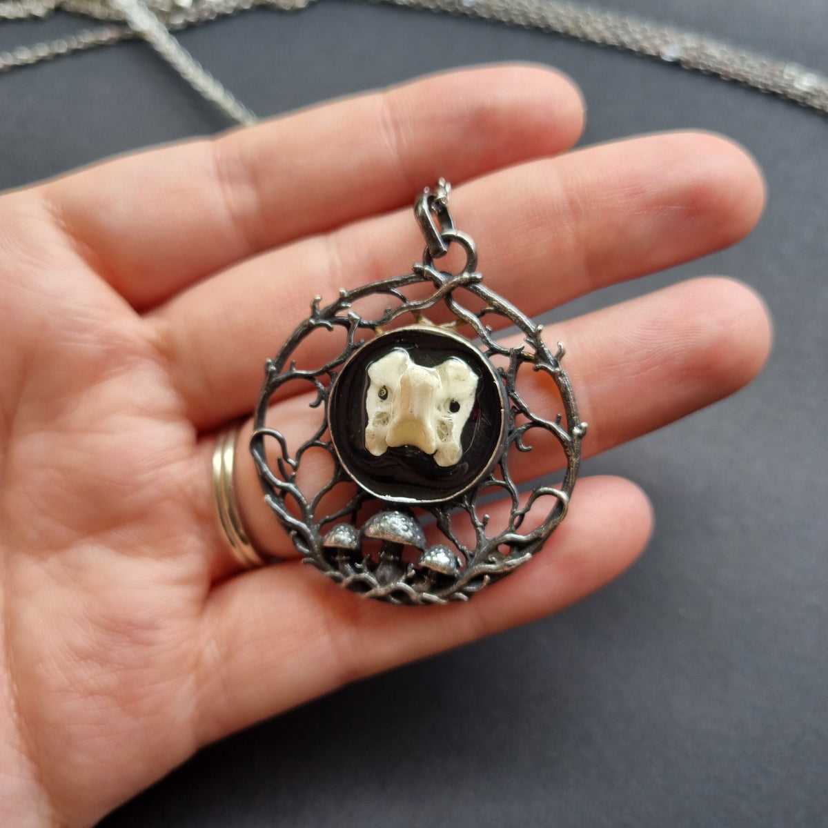Chicken Bone Pendant