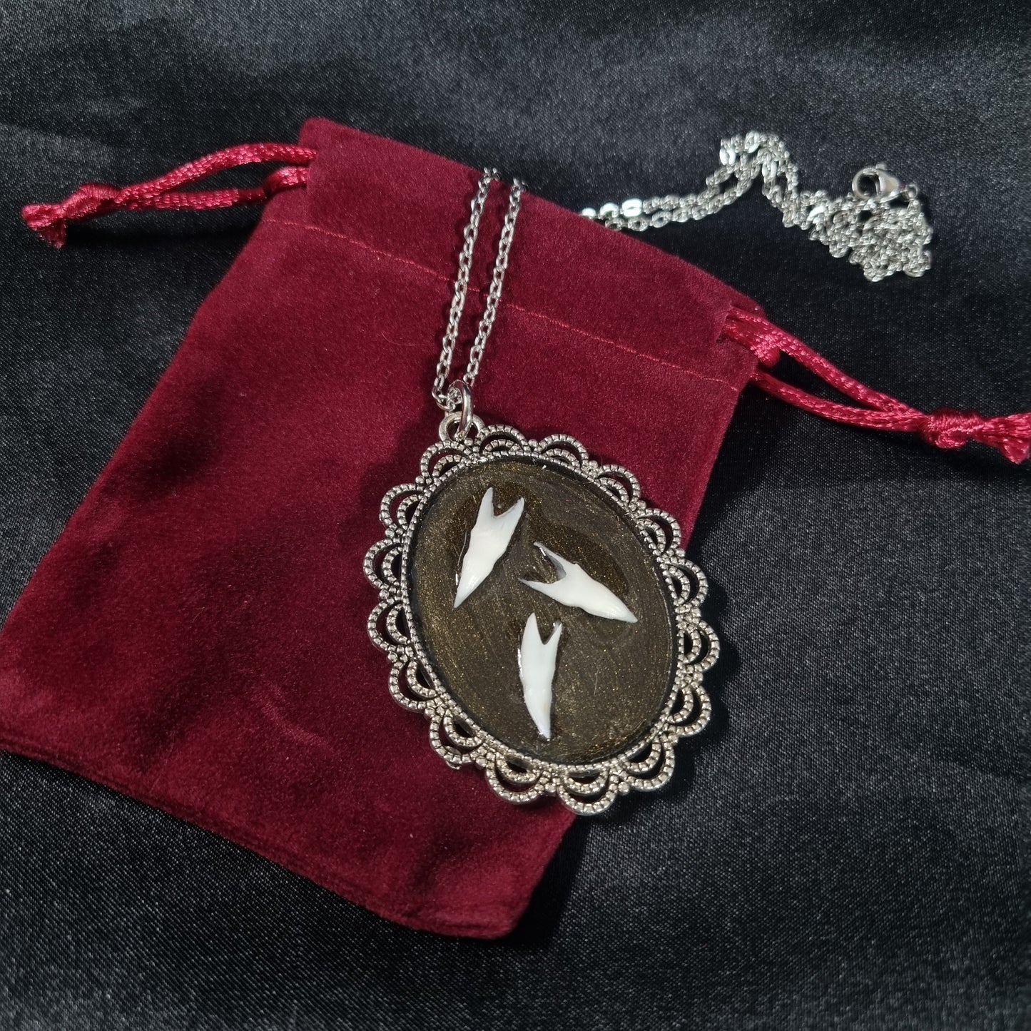 Croc Teeth Pendant