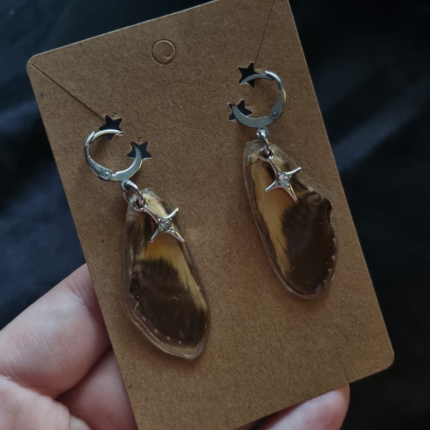 Moth Earrings