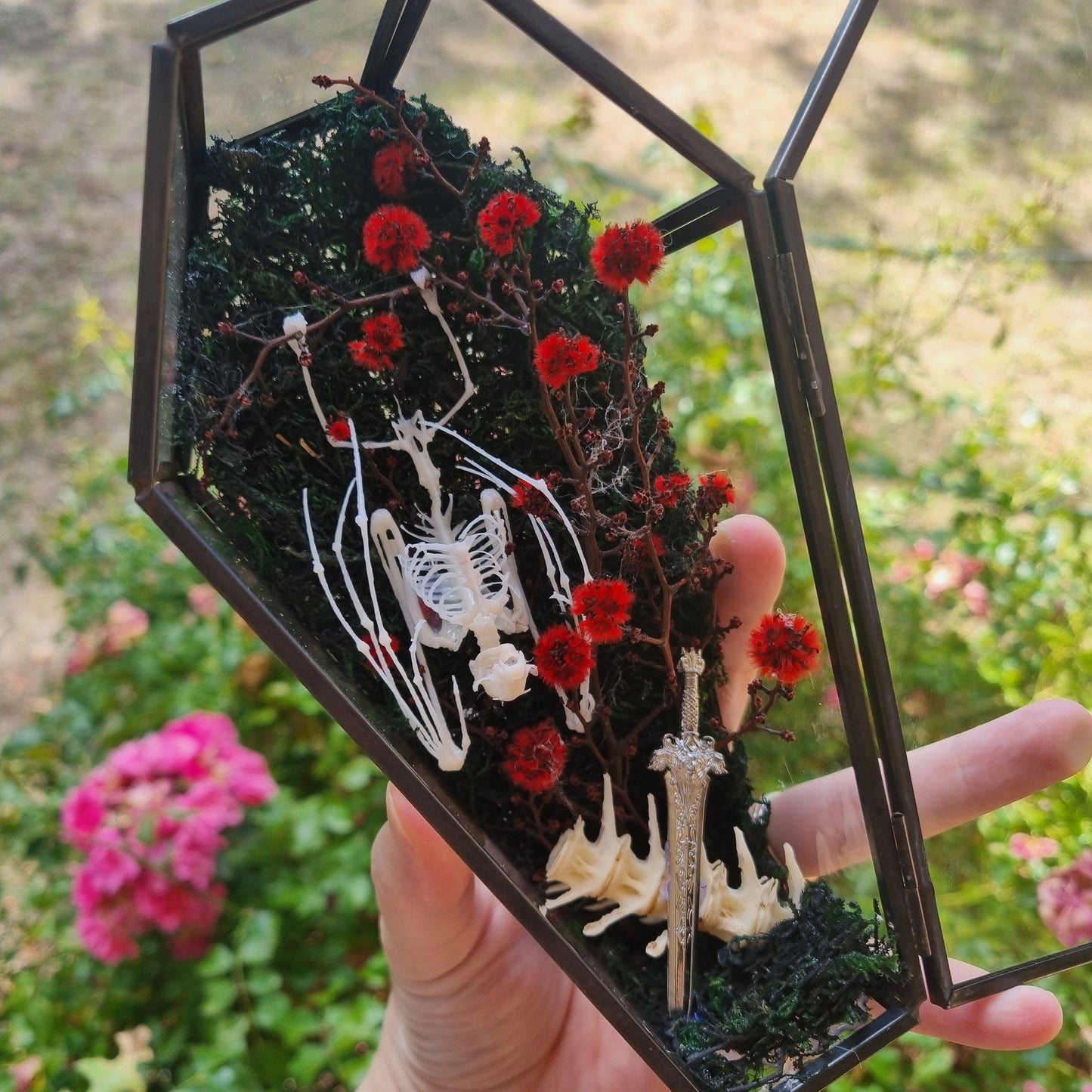 Bat Skeleton Coffin | Curio | Replica