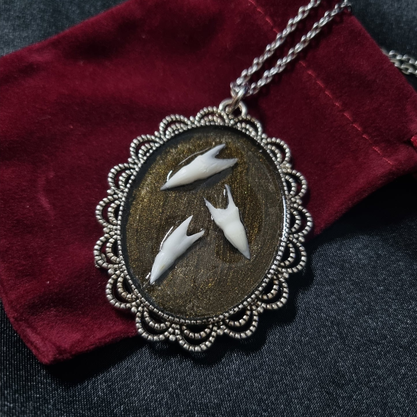 Croc Teeth Pendant