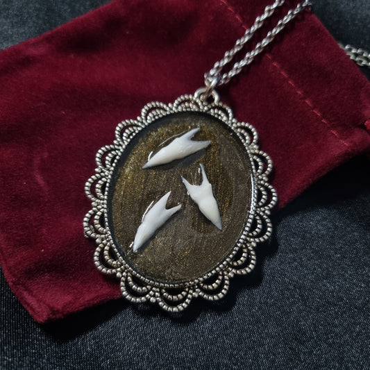 Croc Teeth Pendant