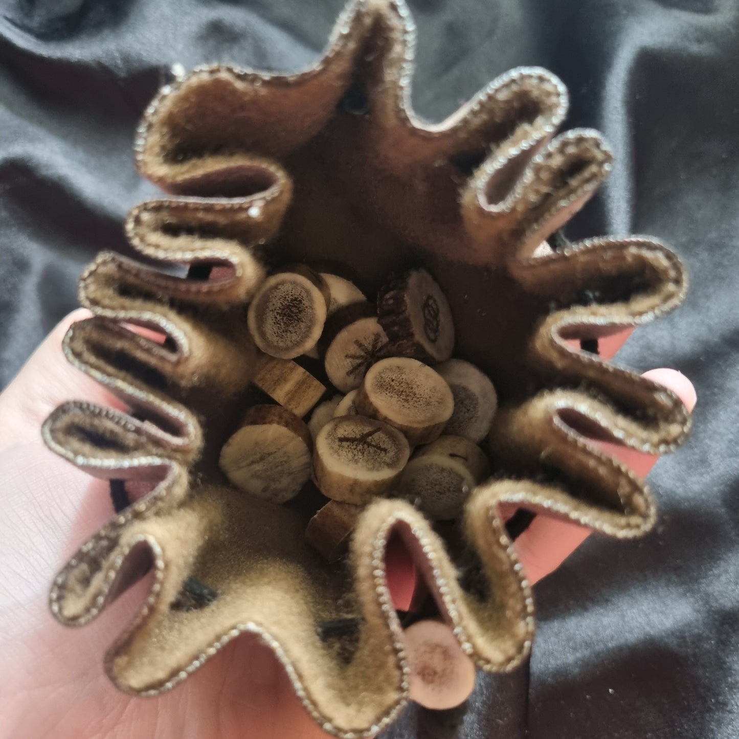 Handmade Deer Antler Witches' Runes