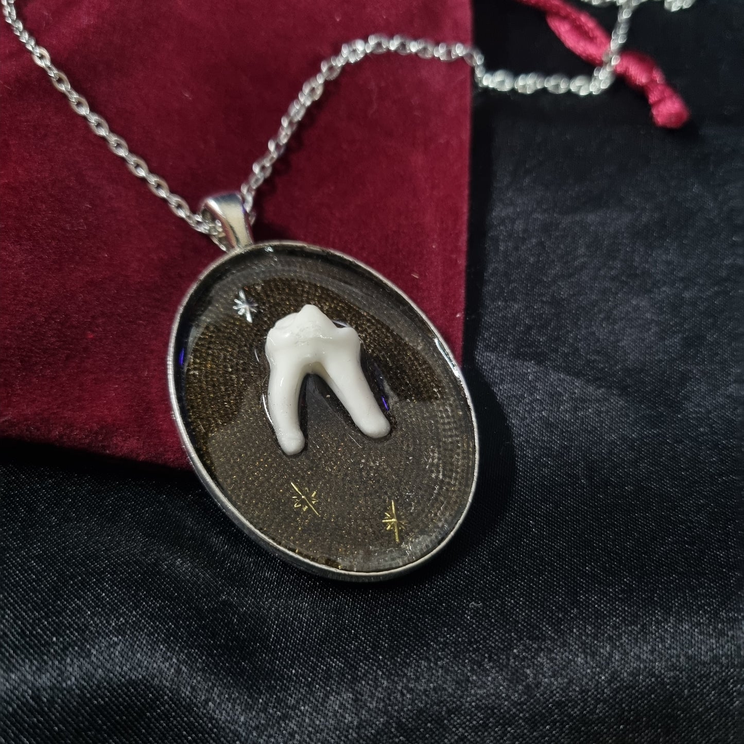Fox Tooth Necklace Pendant