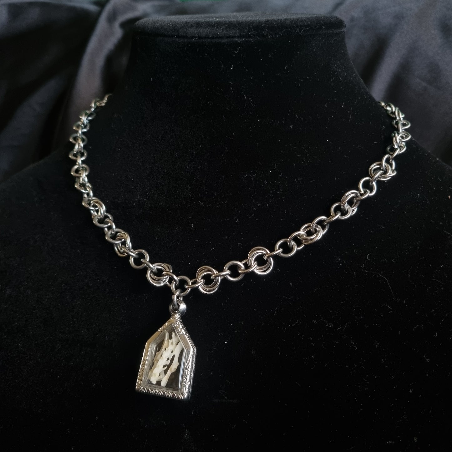 Mouse Pelvis Necklace |