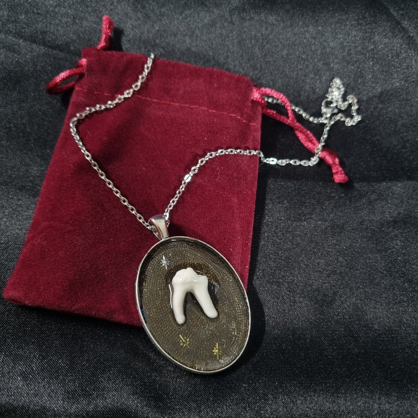 Fox Tooth Necklace Pendant