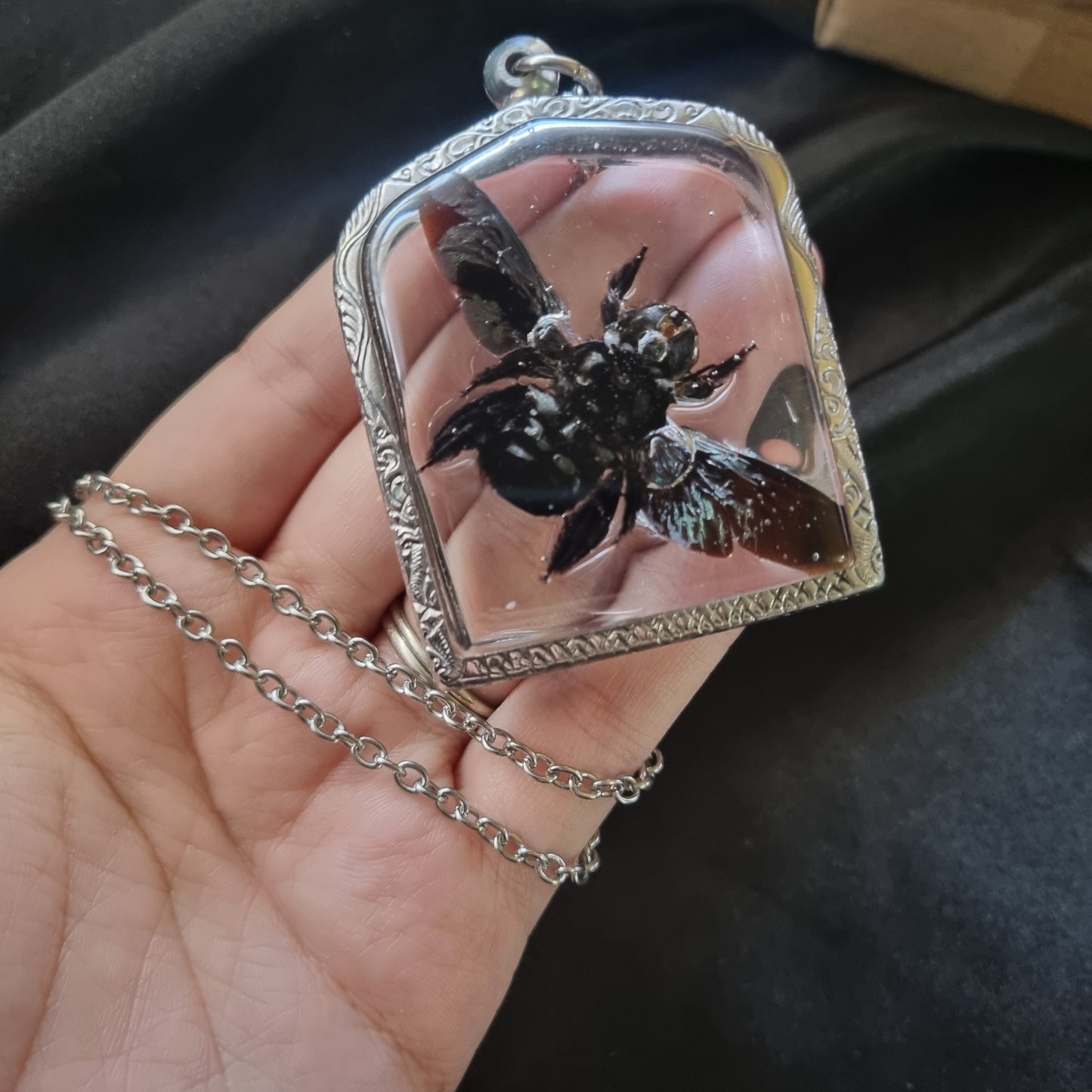 Carpenter Bee Necklace