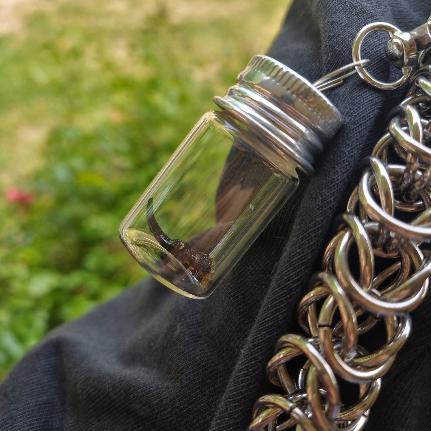 Carabiner Keyring Chainmaille Chain