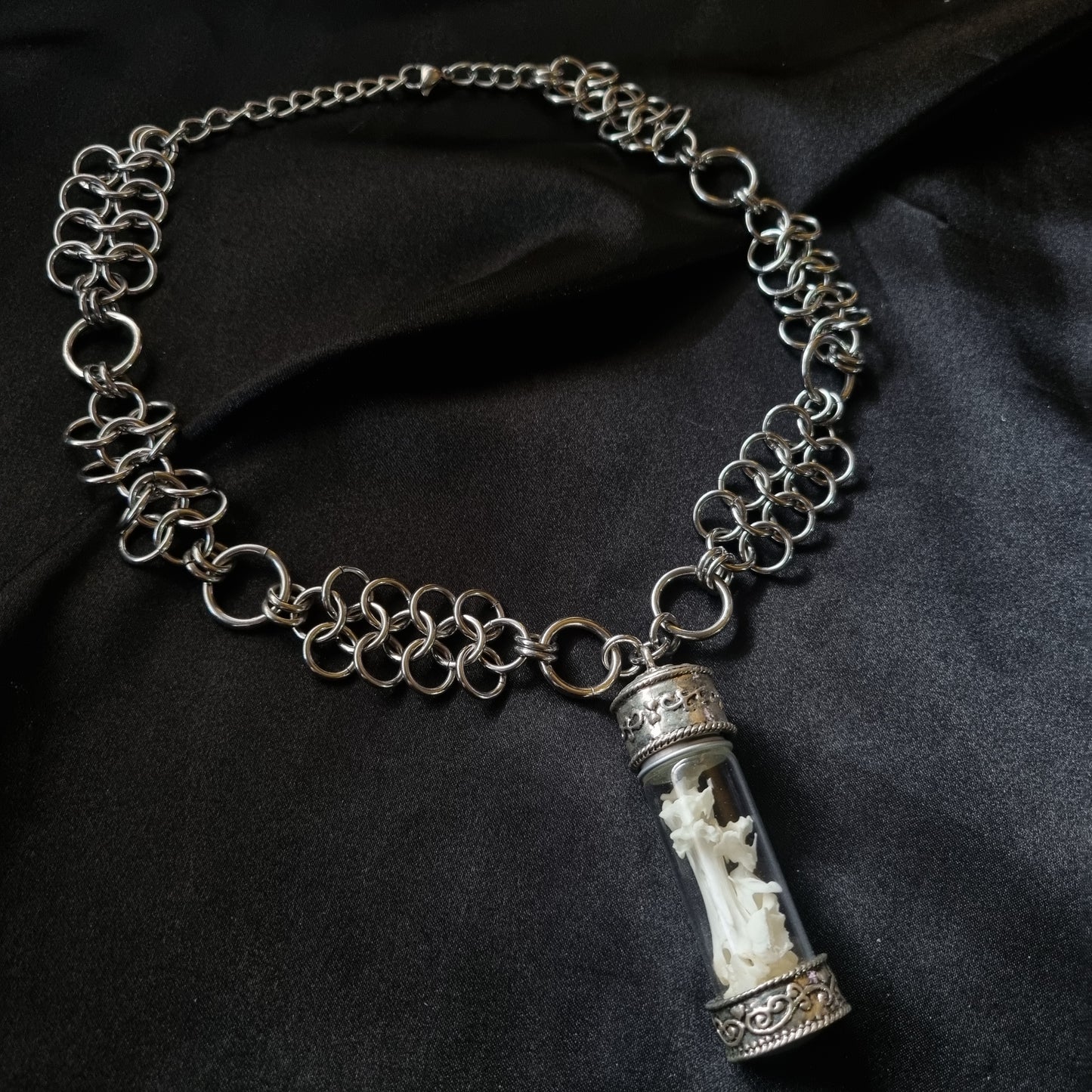 Bird Vertebrae Necklace