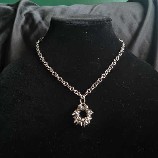 Spiked Necklace | Alternative | Unique | Handmade