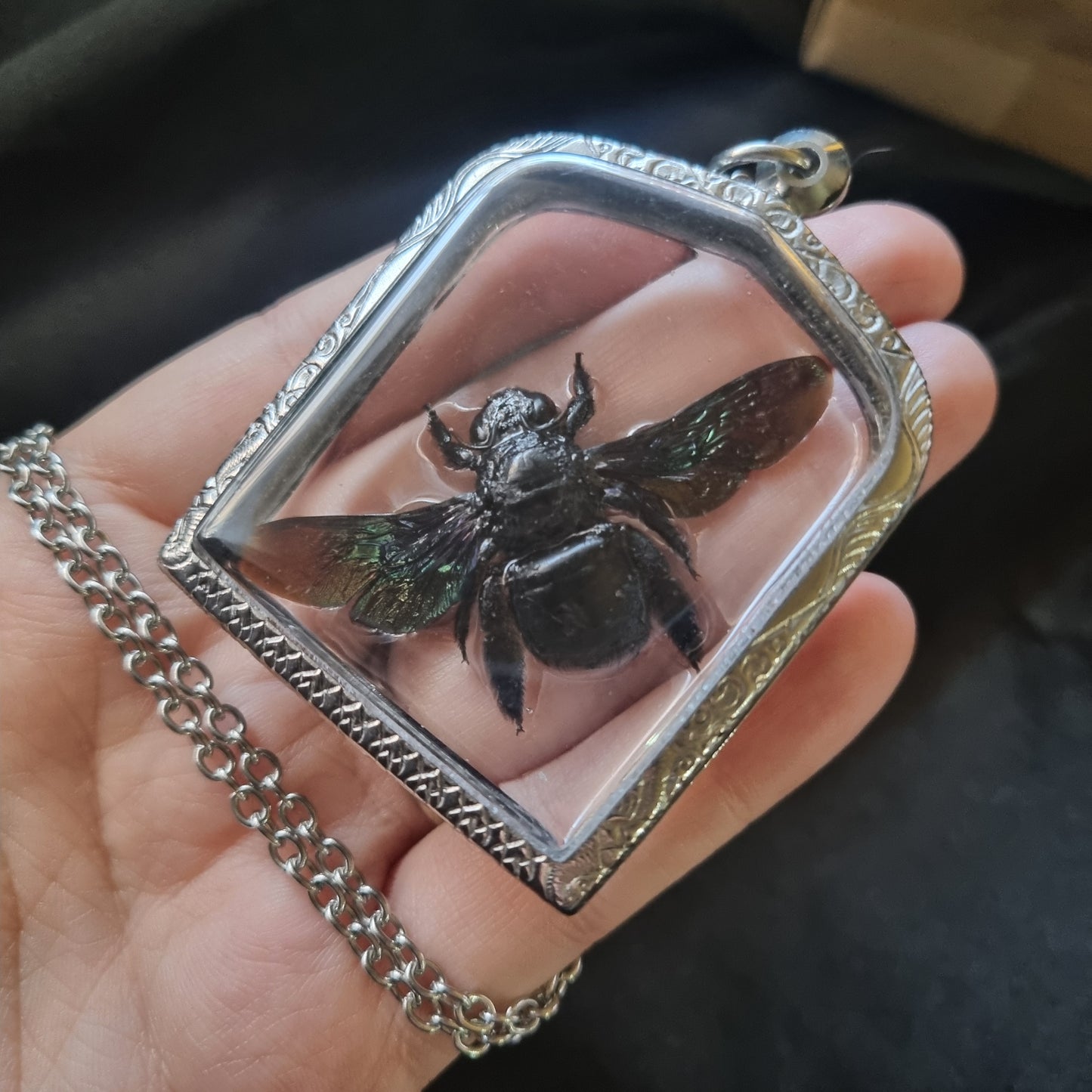 Carpenter Bee Necklace