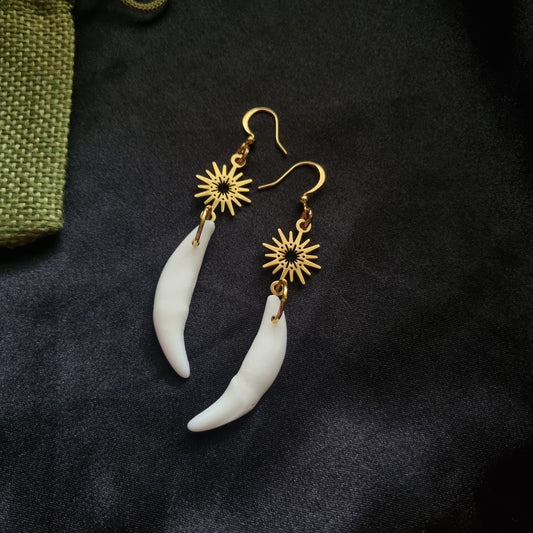 Coyote Tooth Earrings