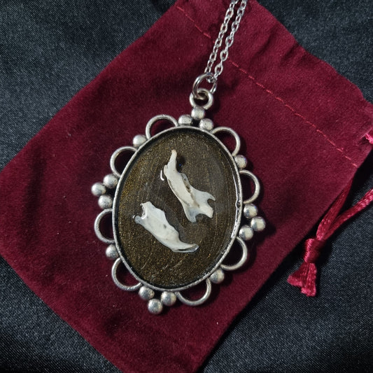 Jaw Bone necklace pendant